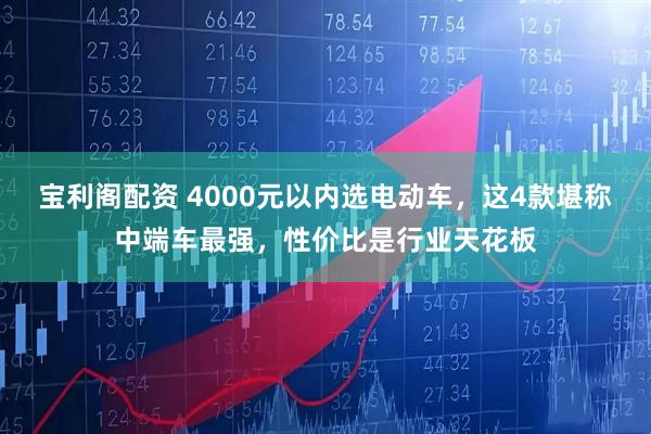 宝利阁配资 4000元以内选电动车，这4款堪称中端车最强，性价比是行业天花板